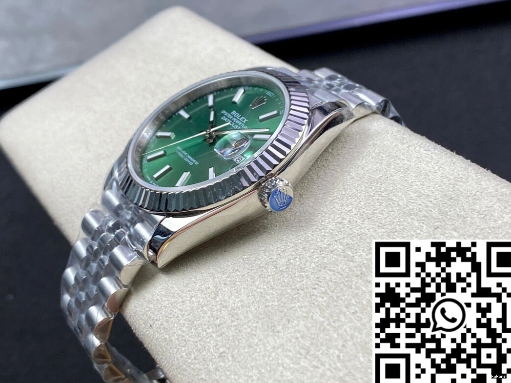 Factory Green Dial M126334-0028 Datejust EW Rolex 0306
